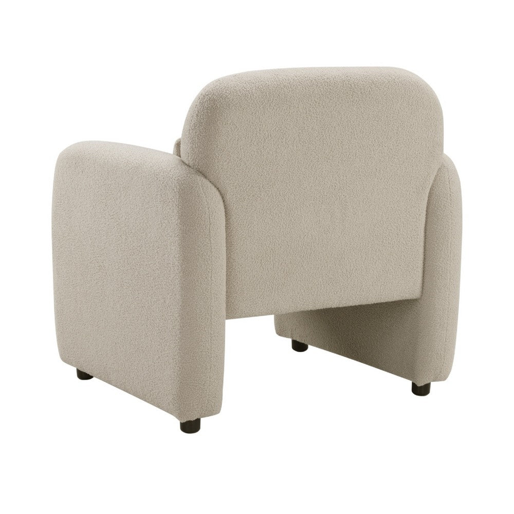 Oham Accent Chair with Lumbar Pillow and Track Arms