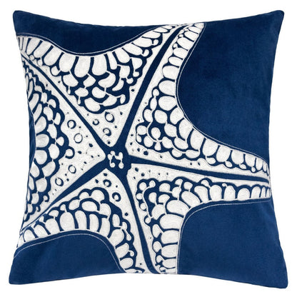 Throw Pillow Cover, Starfish Design
