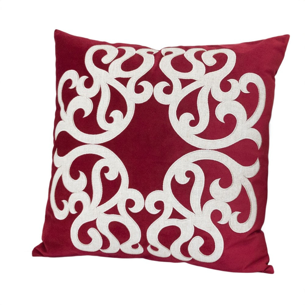 Dery 20x20 Square Throw Pillow Cover