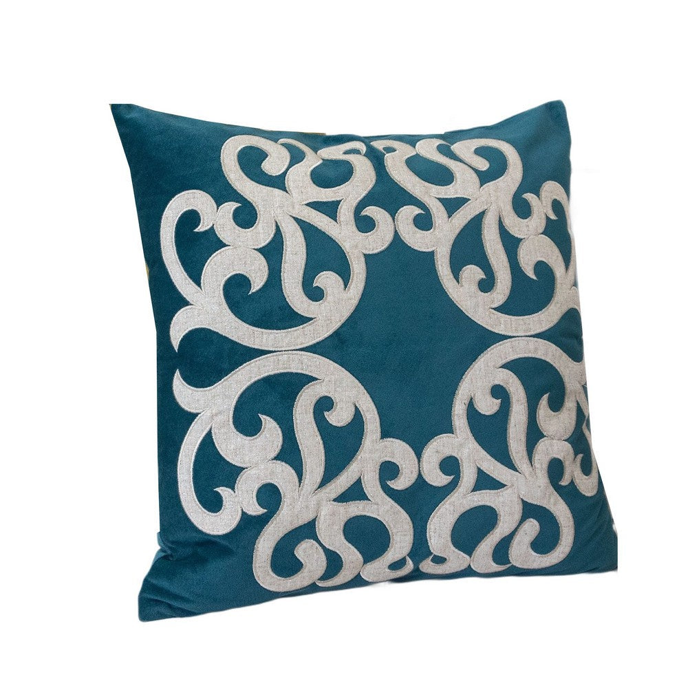 Dery 20x20 Square Throw Pillow Cover