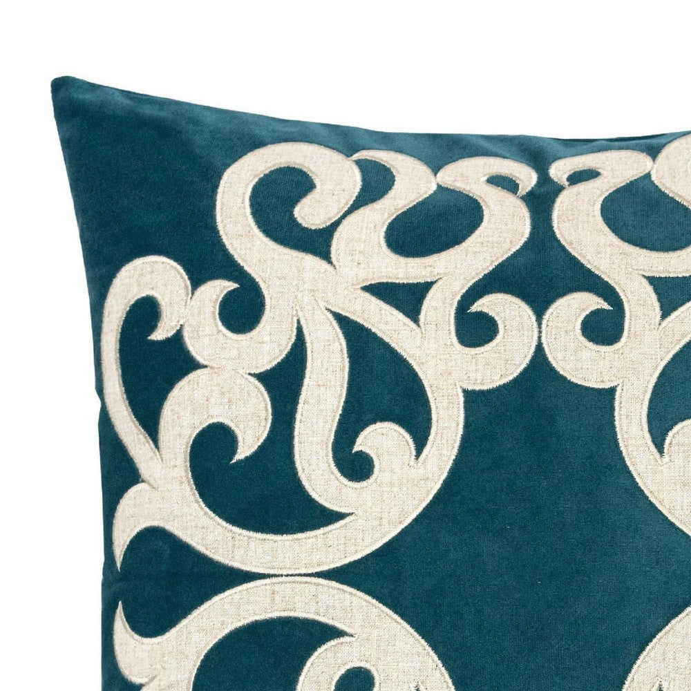 Dery 20x20 Square Throw Pillow Cover