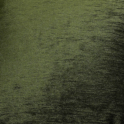 Dey Throw Pillow Cover, Deep Forest Green Velvet Luxe Shine