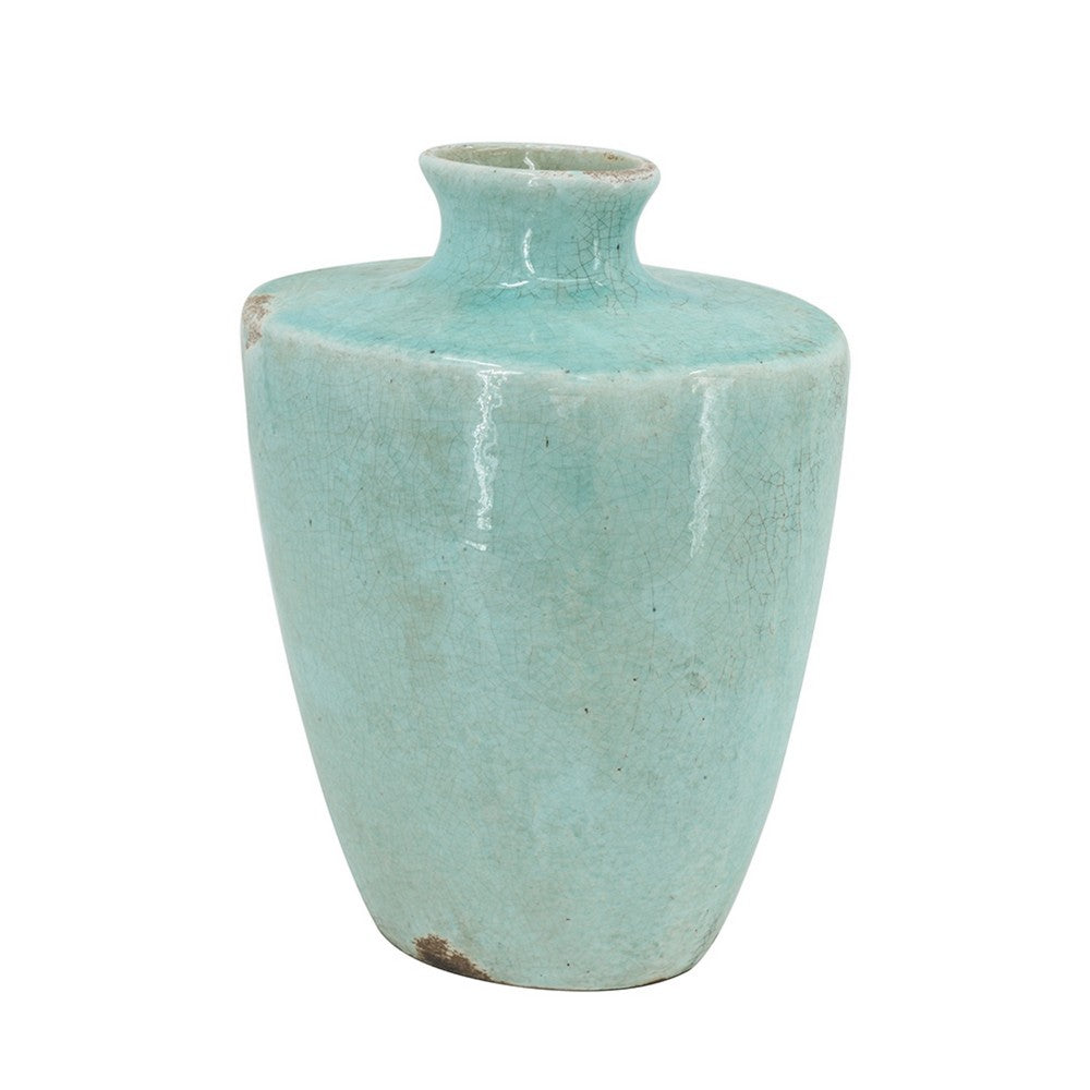 Tery Decorative Flower Vase, 12 Inch