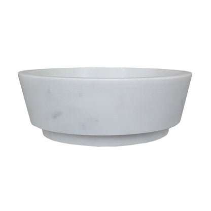 Decorative Accessory Bowl with Raised Edges, 7 Inch Round