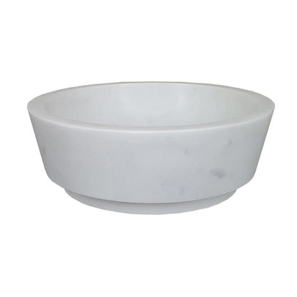 Decorative Accessory Bowl with Raised Edges, 7 Inch Round