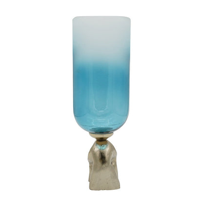 Joane Small Decorative Vase, Gold Aluminum Stand