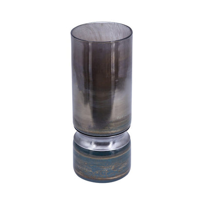 Jane Large Decorative Vase, Steel Base