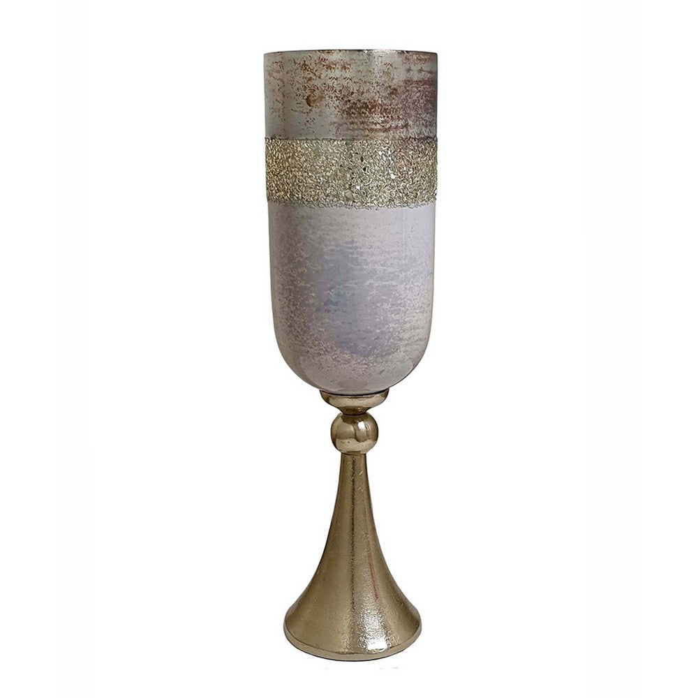 Fizi Decorative Vase, Traditional Flared Base