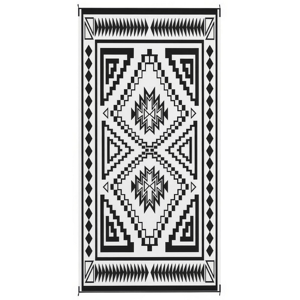 Lema 9x18 Ultra Large Area Outdoor Rug with Carrying Bag