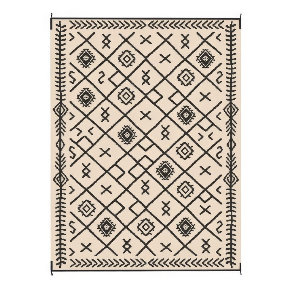 Kexy 9x12 Large Area Outdoor Rug with Carrying Bag