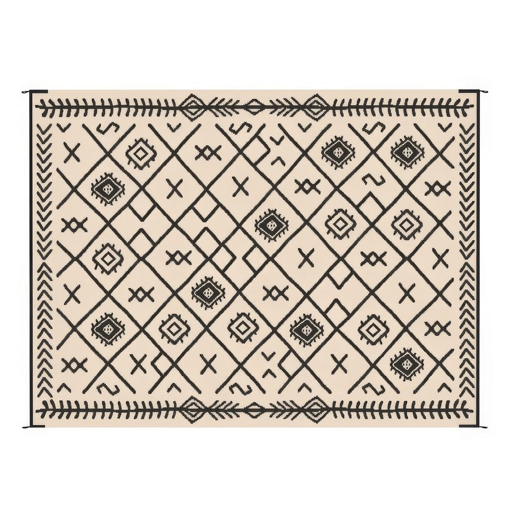 Kexy 9x12 Large Area Outdoor Rug with Carrying Bag