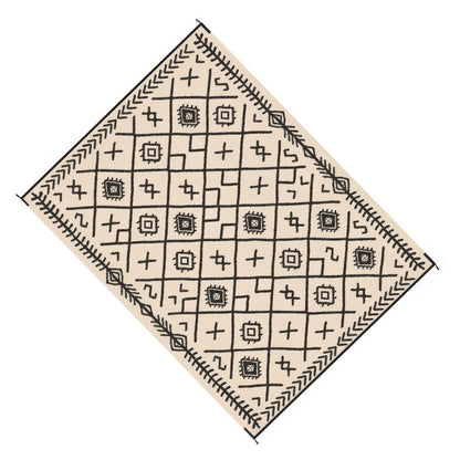 Kexy 9x12 Large Area Outdoor Rug with Carrying Bag
