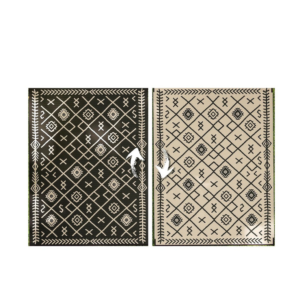 Kexy 9x12 Large Area Outdoor Rug with Carrying Bag
