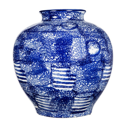 Caleb Decorative Vase, Speckled Glazed Finish
