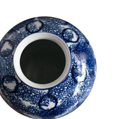 Caleb Decorative Vase, Speckled Glazed Finish