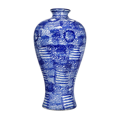 Caleb Accent Vase, Speckled Glazed Finish