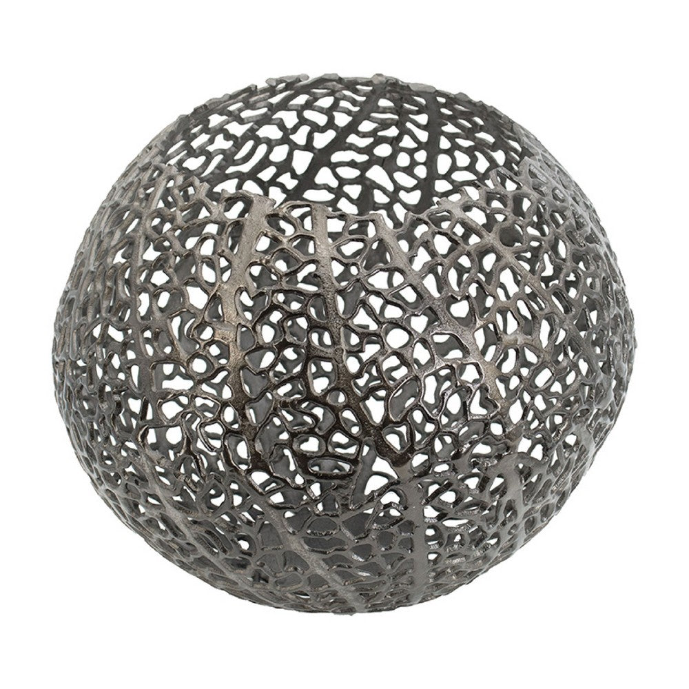 Maia Round Vase with Openwork Design, Hollow Form