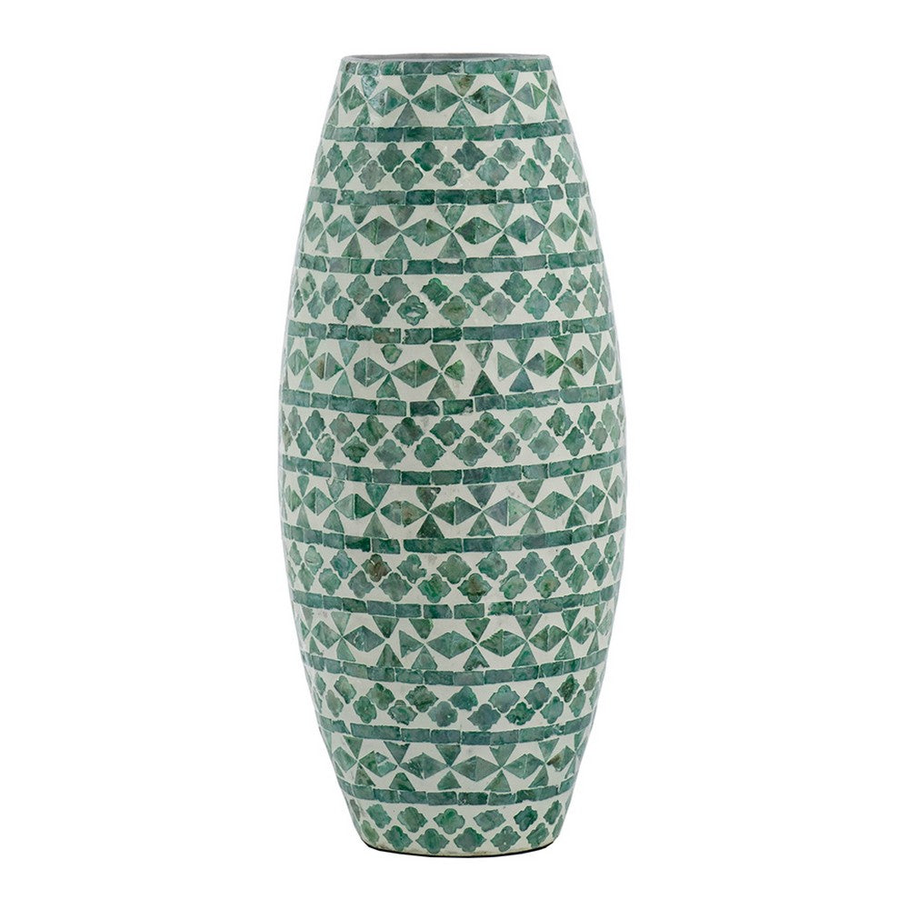 Kane Decorative Vase, Geometric Patterns