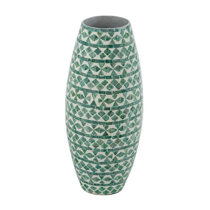 Kane Decorative Vase, Geometric Patterns