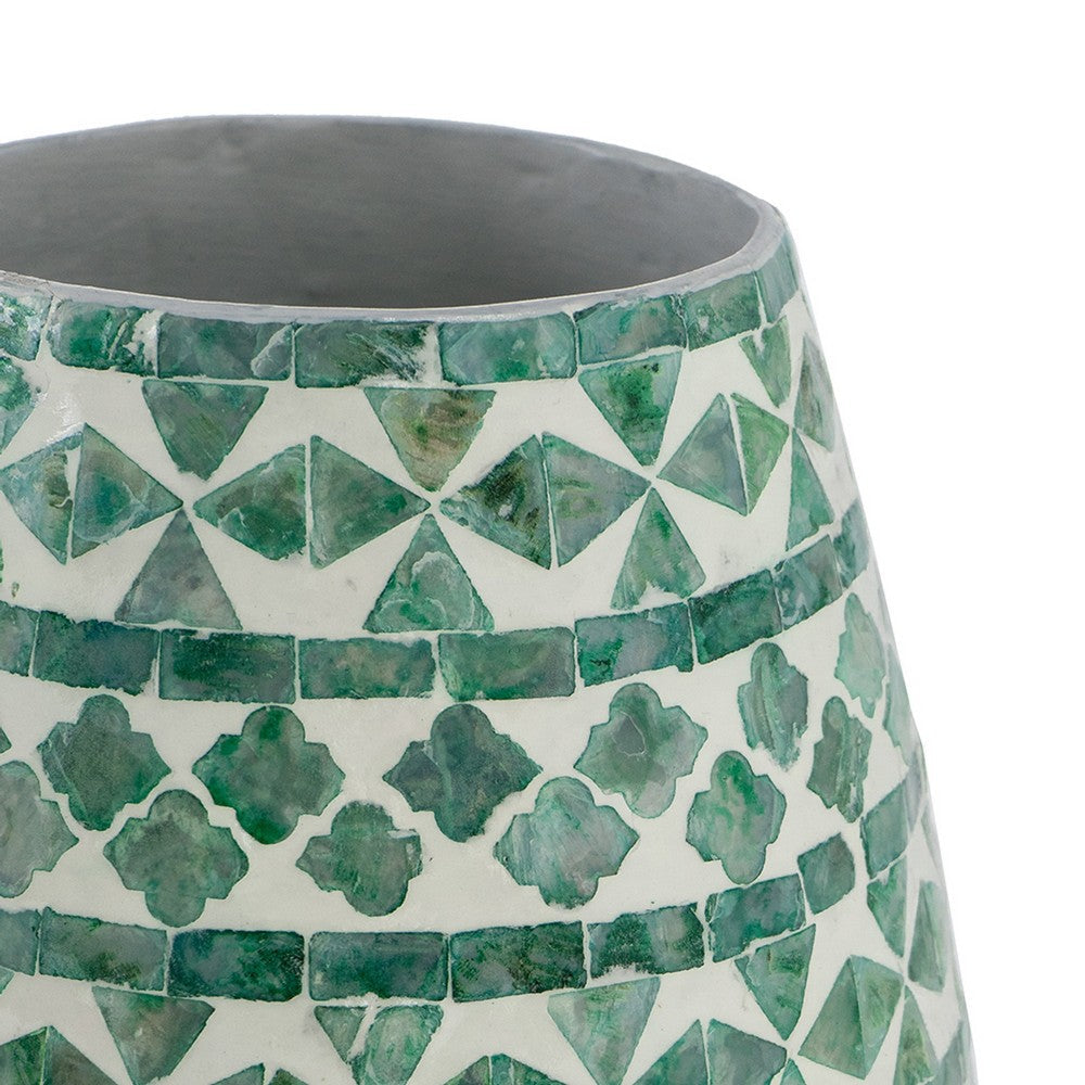 Kane Decorative Vase, Geometric Patterns