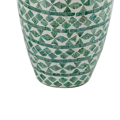 Kane Decorative Vase, Geometric Patterns