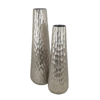 Decorative Vase Set of 2, Handcrafted Design