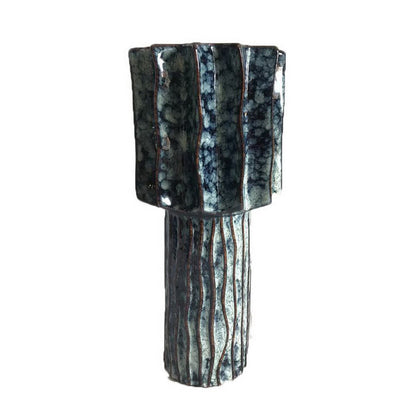 Asmi Decorative Vase, 2-Tier Design
