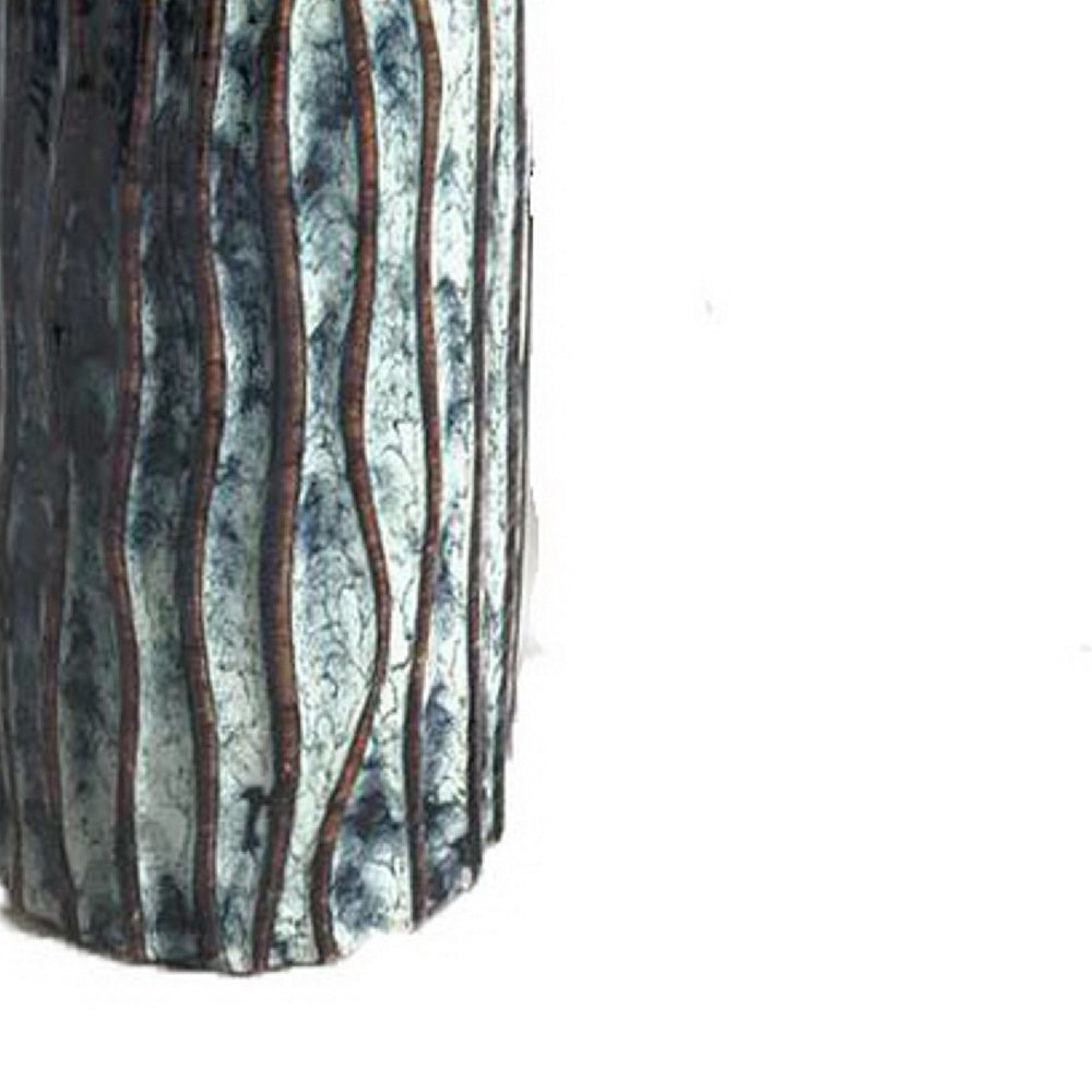 Asmi Decorative Vase, 2-Tier Design