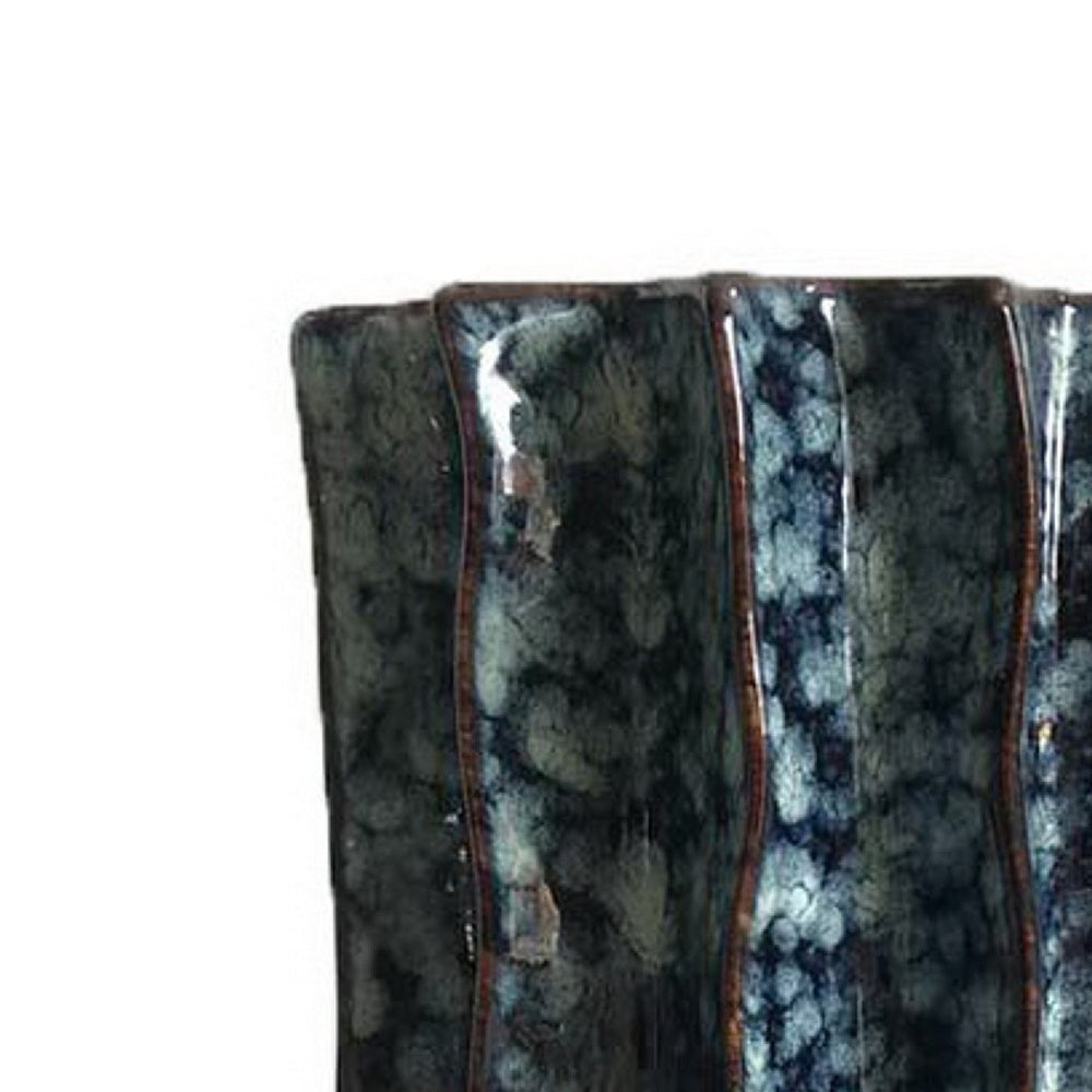 Asmi Decorative Vase, 2-Tier Design