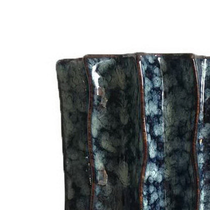 Asmi Decorative Vase, 2-Tier Design