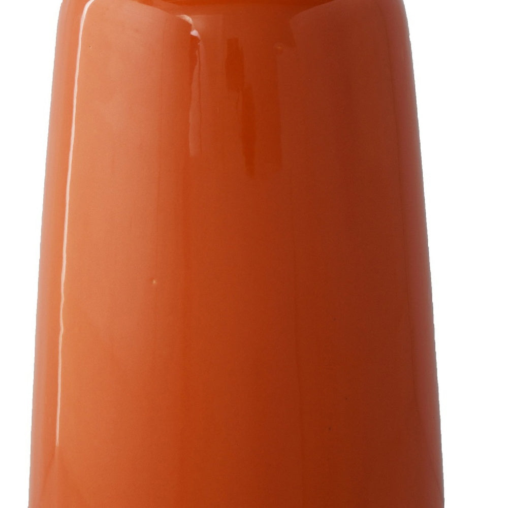 Decorative Vase, Cylindric Body, Narrow Top