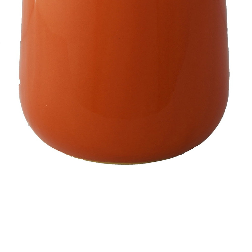 Decorative Vase, Cylindric Body, Narrow Top