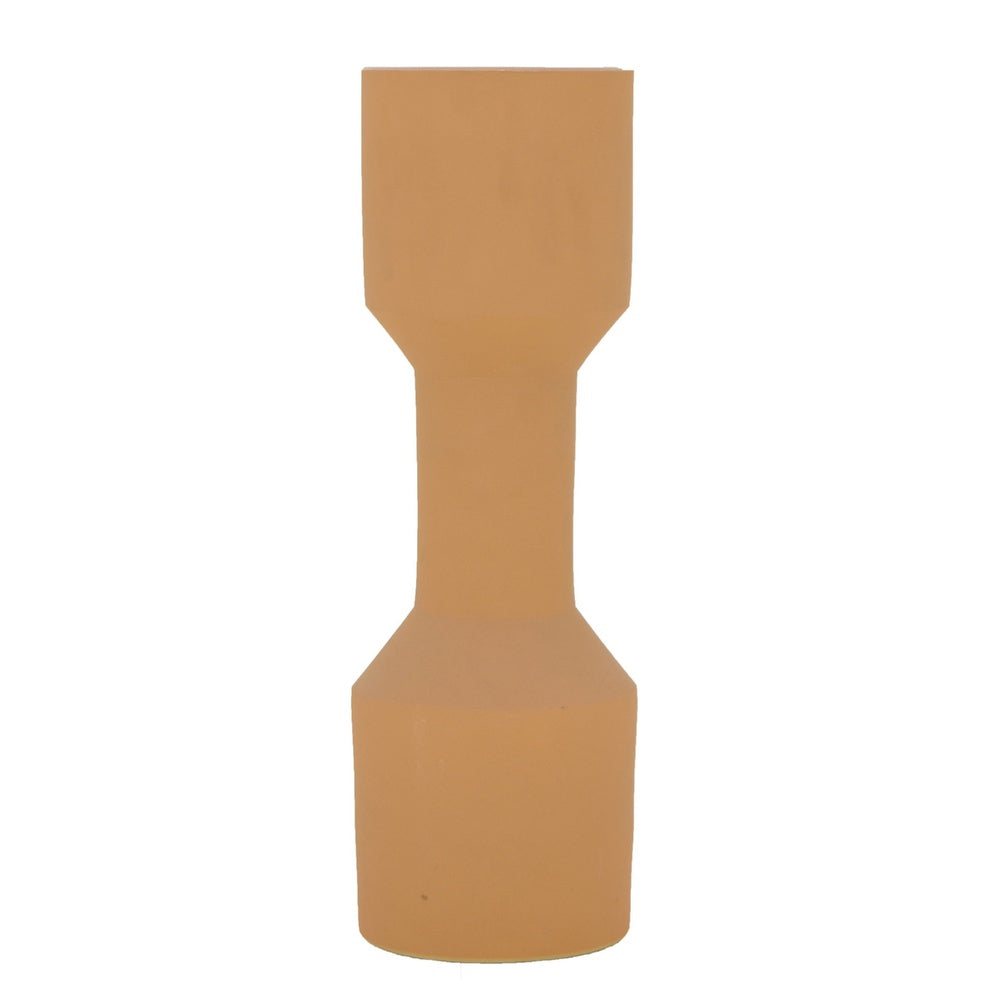 Decorative Vase, Geometric Hourglass Shape
