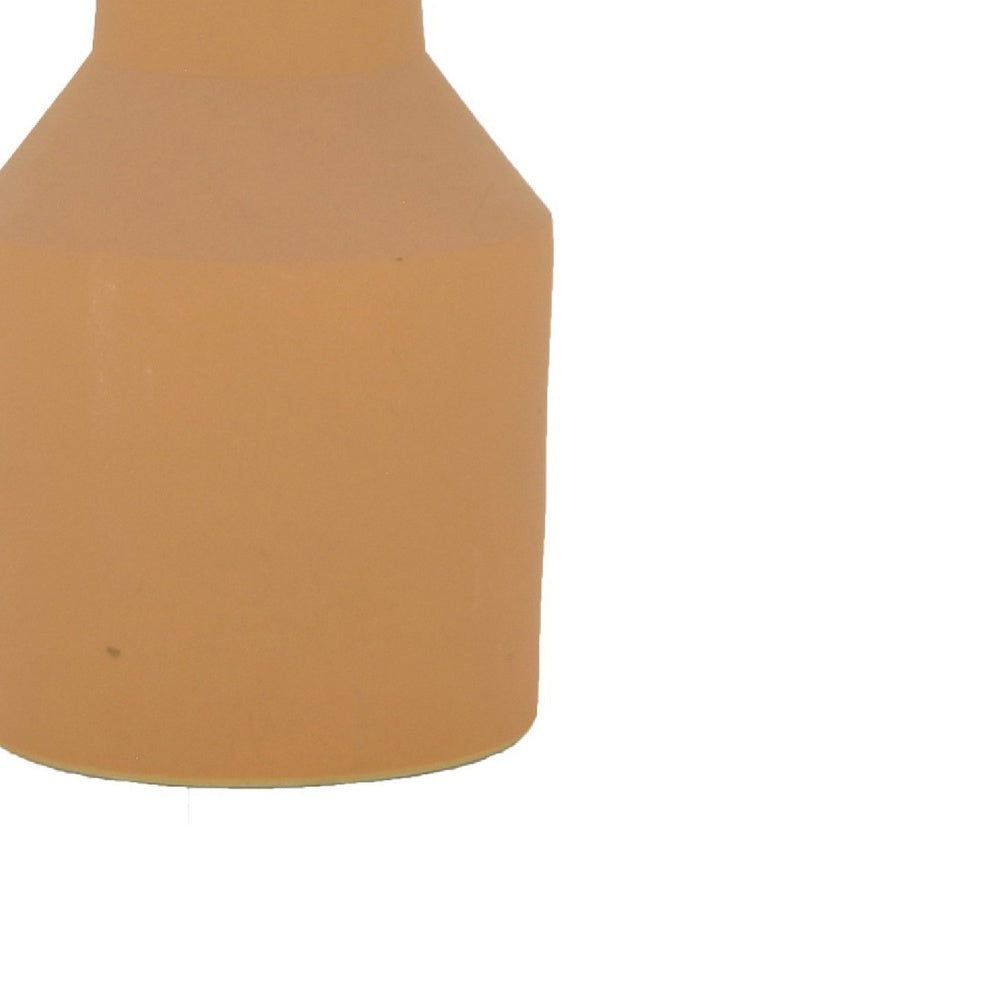 Decorative Vase, Geometric Hourglass Shape
