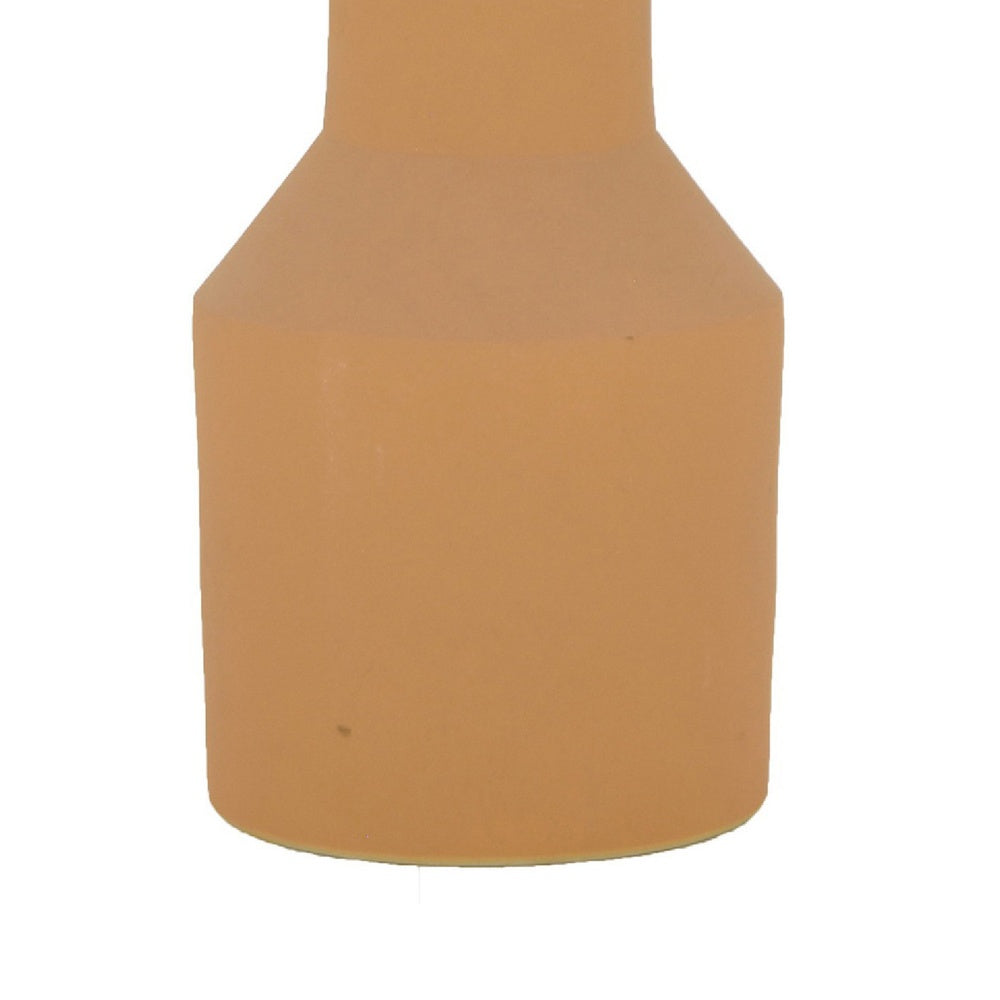 Decorative Vase, Geometric Hourglass Shape