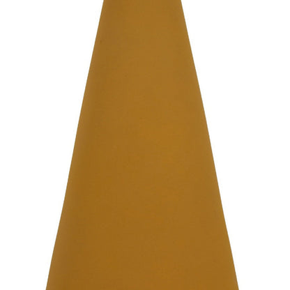 Decorative Vase, Flared Rim, Angular Edges