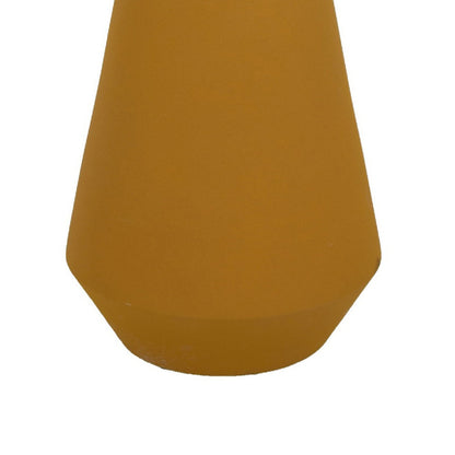 Decorative Vase, Flared Rim, Angular Edges