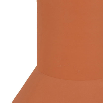 Decorative Vase, Faceted Body, Angular Base