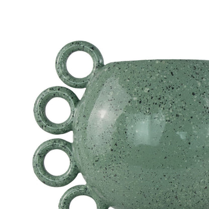 Orin Decorative Vase, 8 Loop Handles