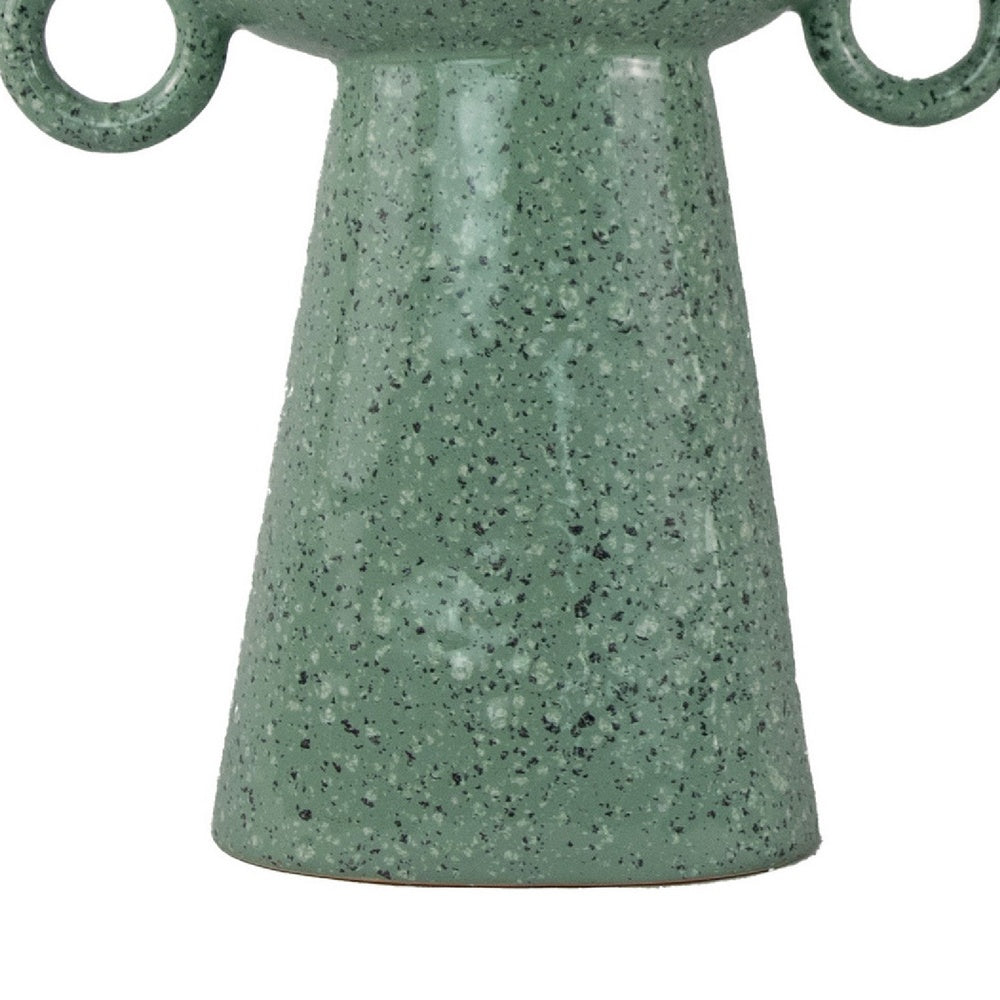 Orin Decorative Vase, 8 Loop Handles