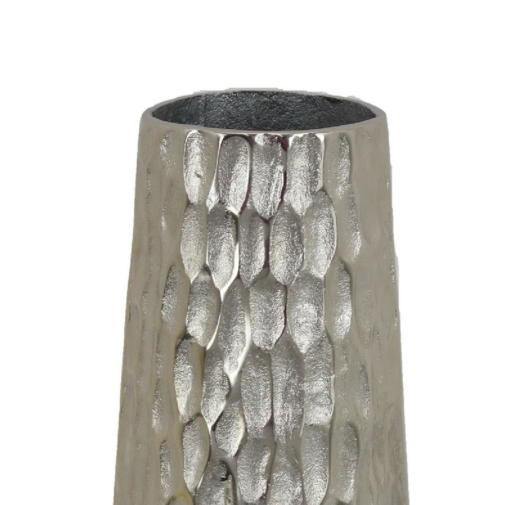 Marvin Tapered Decorative Vase with Textured Details