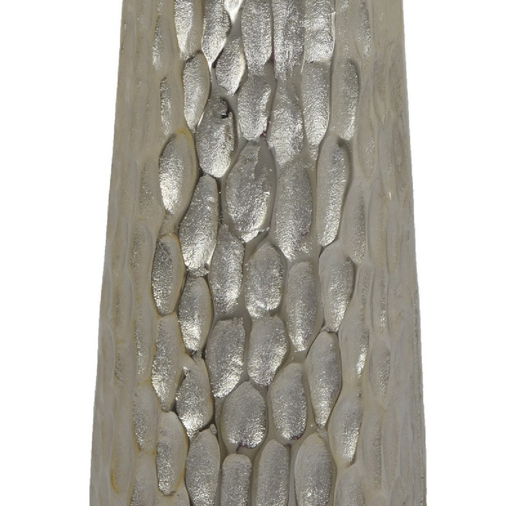 Marvin Tapered Decorative Vase with Textured Details