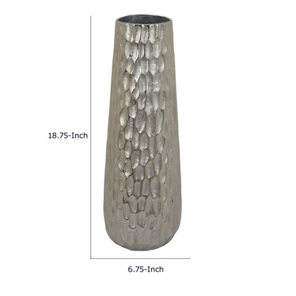 Marvin Tapered Decorative Vase with Textured Details