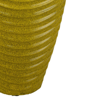 Kathy Decorative Vase with Sculpted Curved Rim