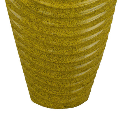 Kathy Decorative Vase with Sculpted Curved Rim