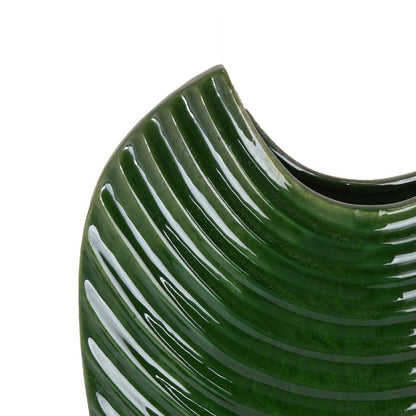 Kathy Decorative Vase with Sculpted Curved Rim