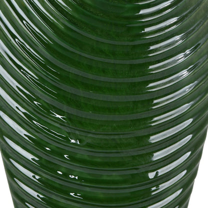 Kathy Decorative Vase with Sculpted Curved Rim