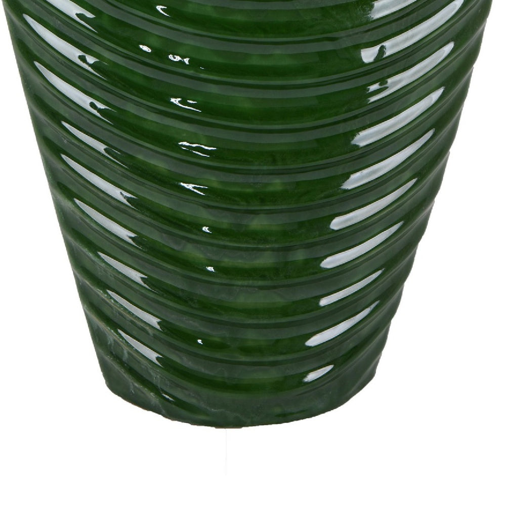 Kathy Decorative Vase with Sculpted Curved Rim