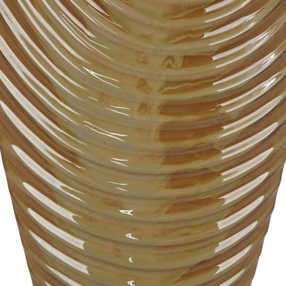Kathy Decorative Vase with Sculpted Curved Rim
