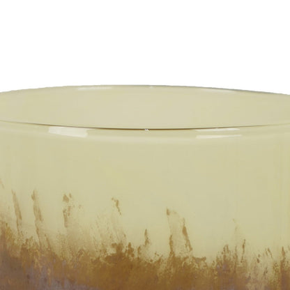 Sophie Vase with Frosted Gradient, Speckled Base